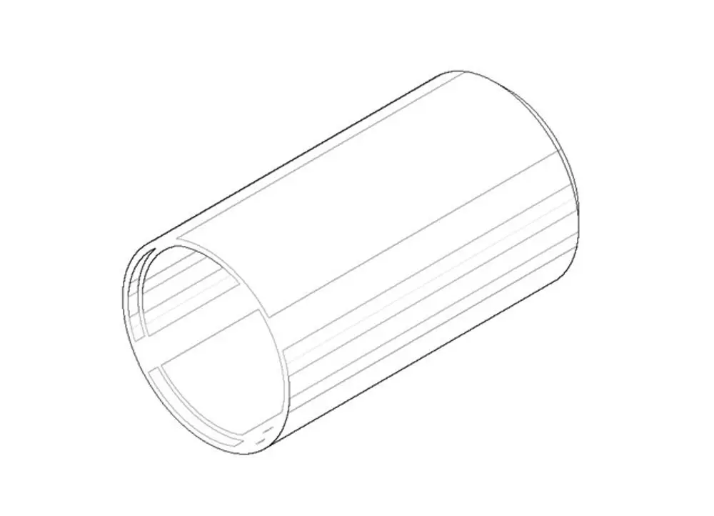 DORNBRACHT Haube ERSATZTEILE 092102020 D. 26 x 47 mm Platin gebürstet, 092102020-06 Galeriebild 1